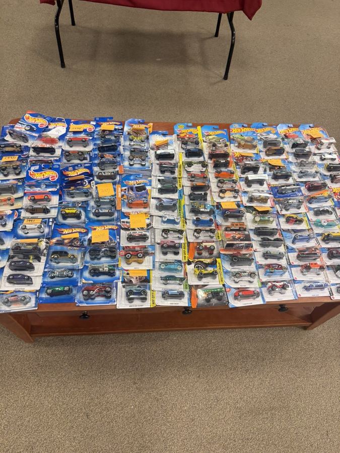 Hot Wheels die-cast car collection